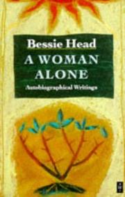 Enlarge cover image for A WOMAN ALONE.